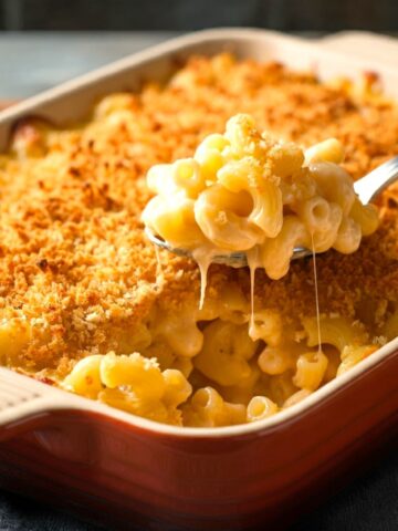 three cheese mac and cheese