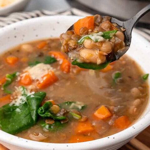 white bean lentil soup