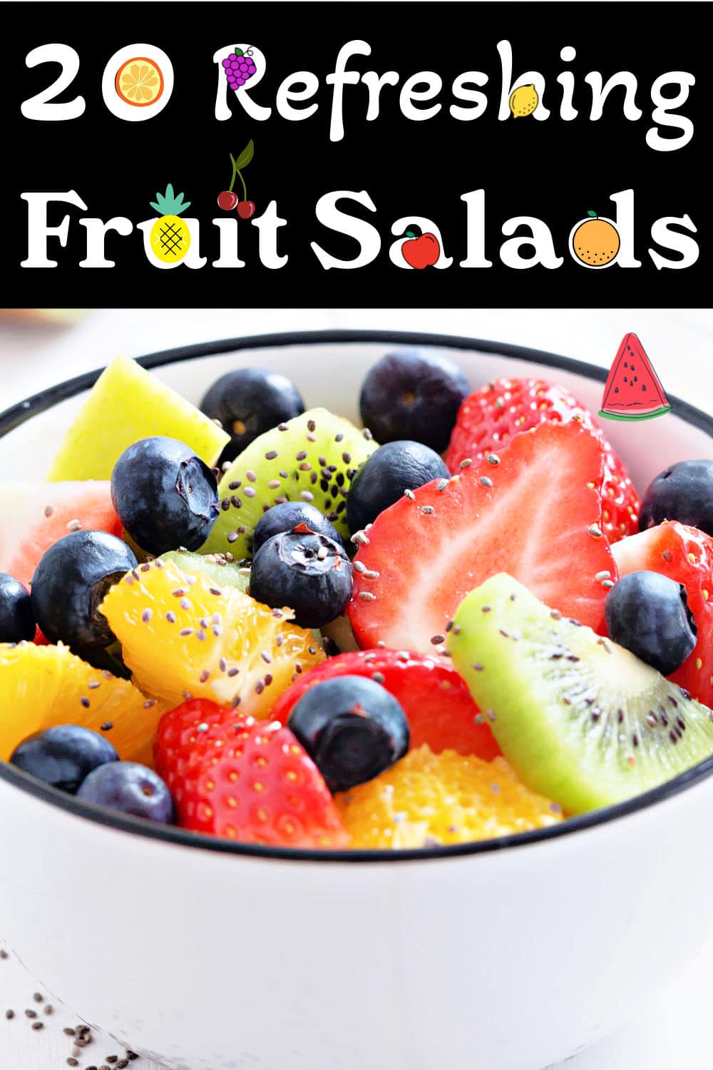 20 refreshing fruit salad recipes for potluck gatherings or holidays