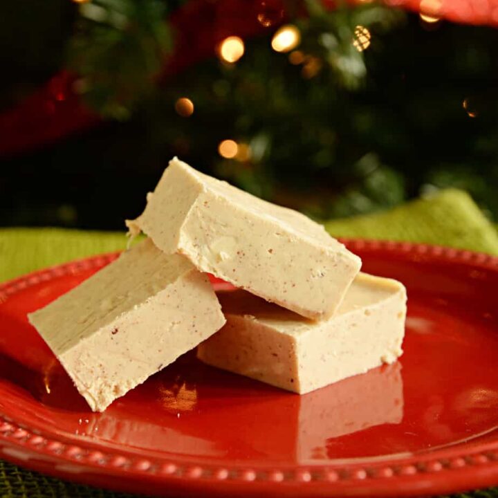 3 ingredient almond butter fudge