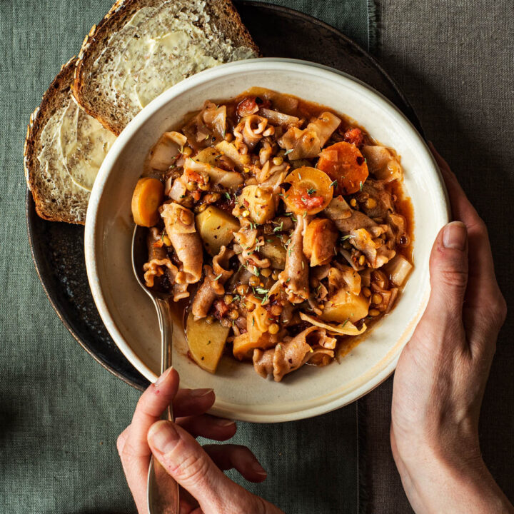 cabbage lentil soup