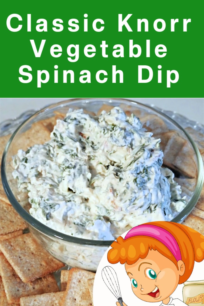 Knorr classic vegetable spinach dip