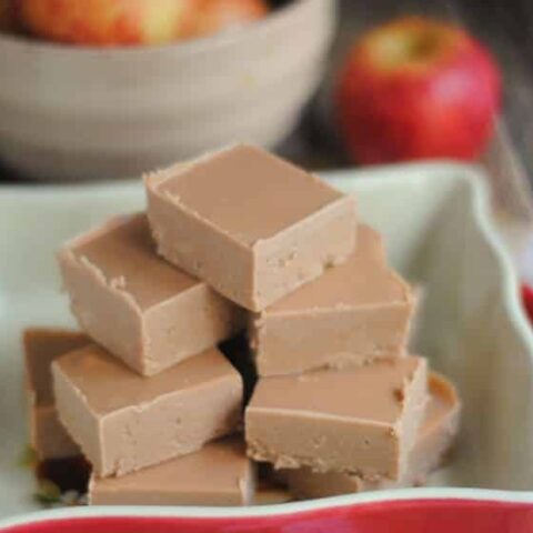 caramel apple fudge