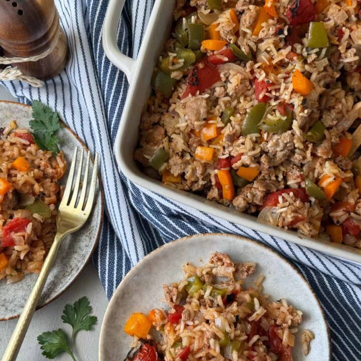 pork rice casserole