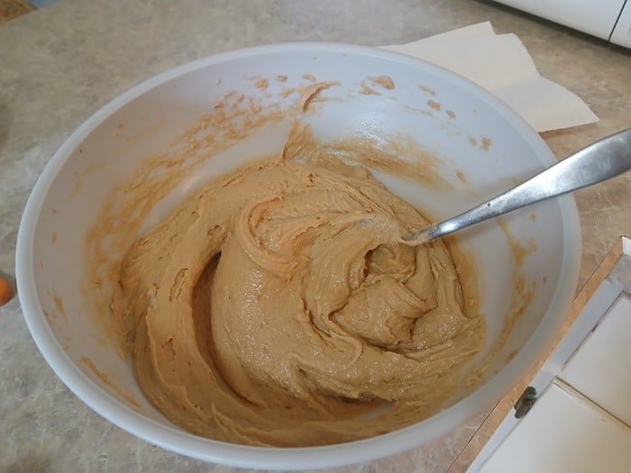 how to make Peanut Butter Cookies with extra peanut butter (3)