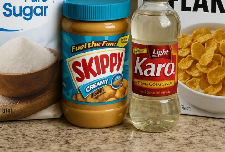ingredients for sweet cornflake candy