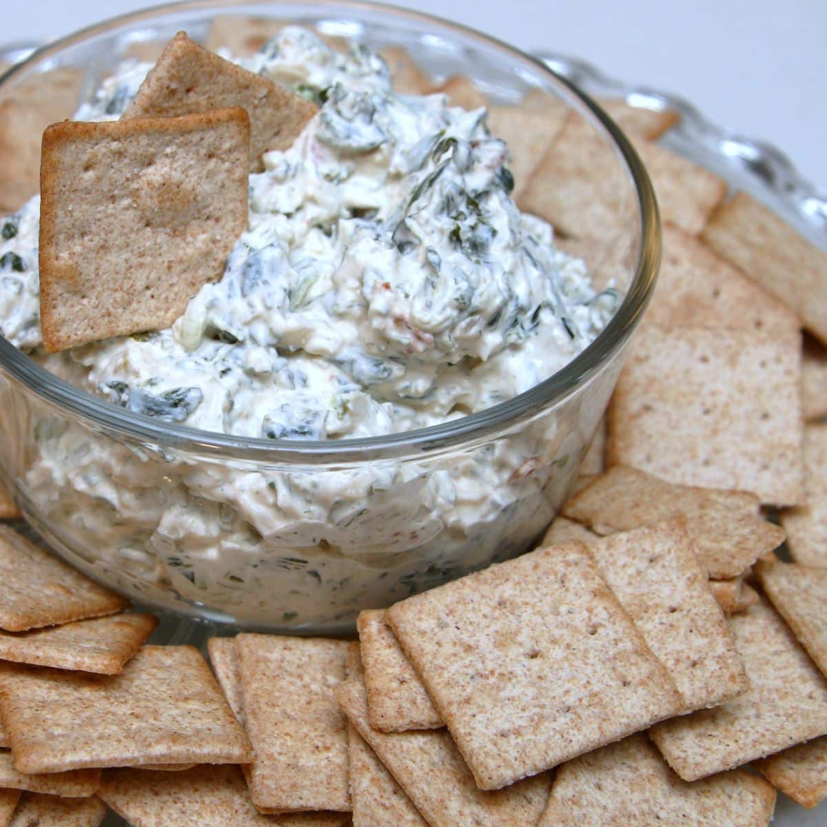 knorr spinach dip recipe with crackers not bread