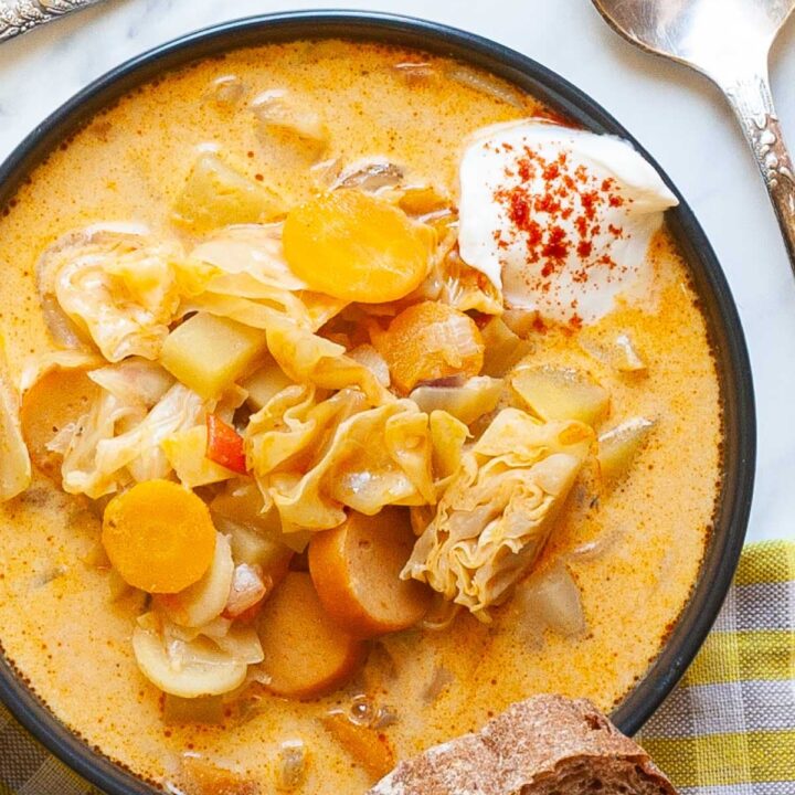 vegan cabbage soup