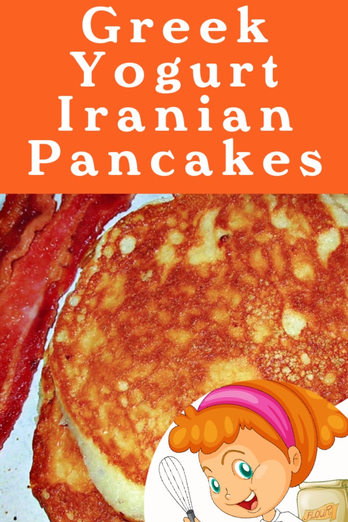 Iranian Pancakes with Yogurt