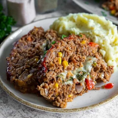 Italian stuffed meatloaf