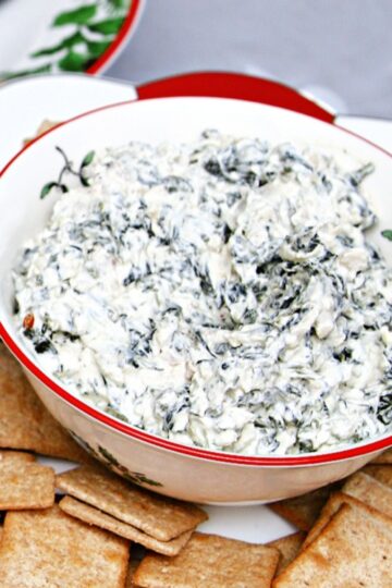 Knorr Spinach Dip In A Christmas Dish for Parties