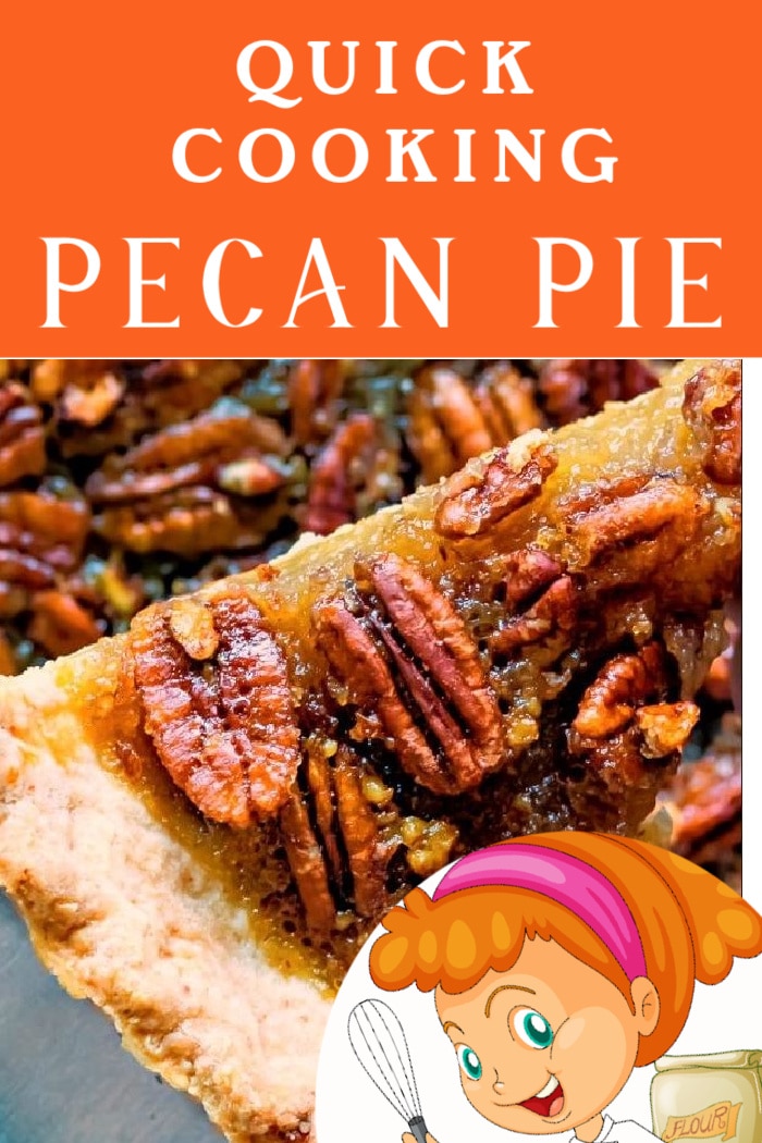 fast cooking pecan pie