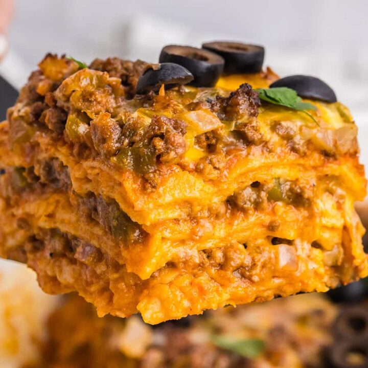 beef enchilada casserole