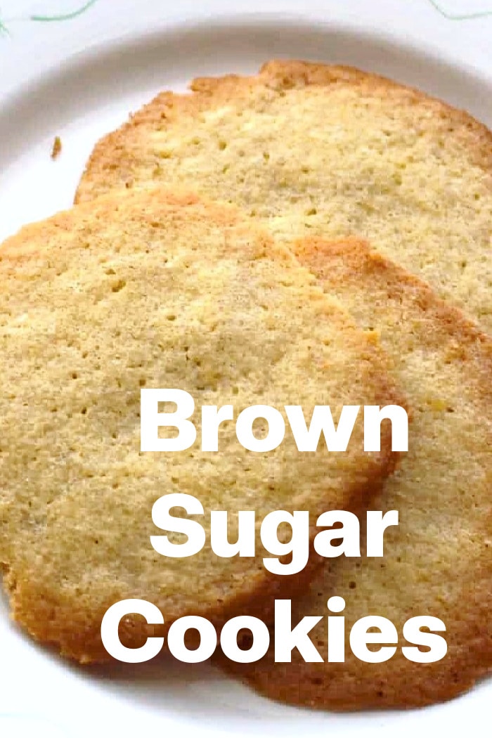 brown sugar cookies recipe