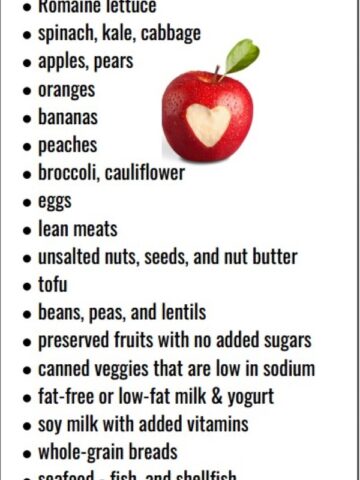 heart healthy foods