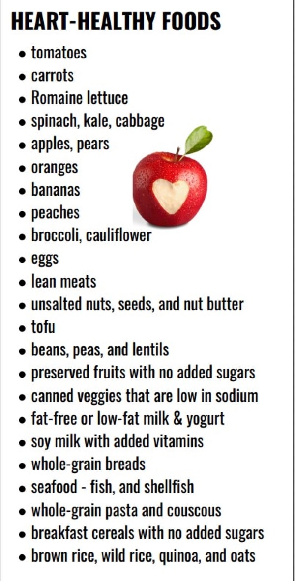 heart healthy foods