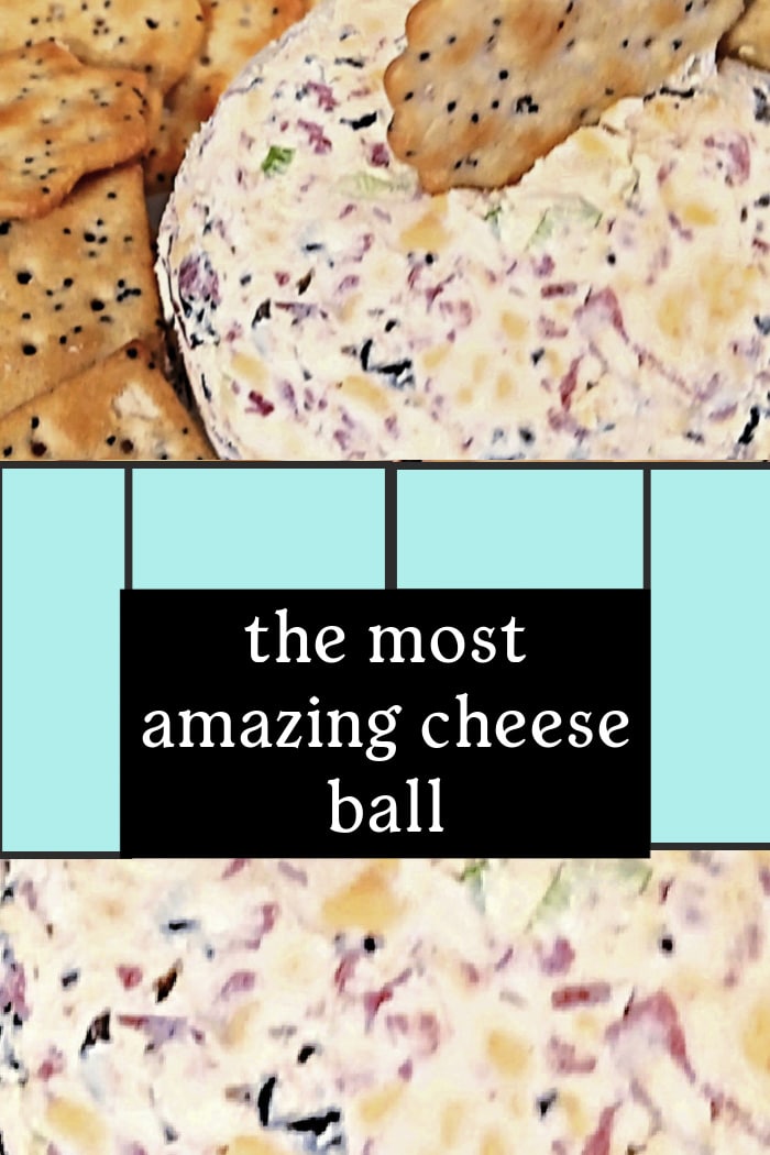 the most amazing cheese ball