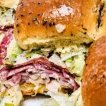 the best Italian Slider sandwiches on Hawaiian Rolls