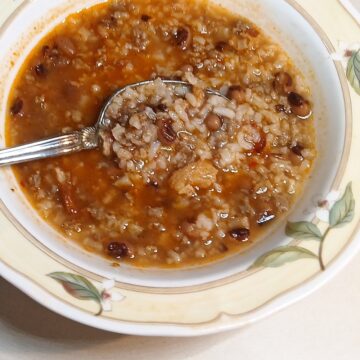 How to make spicy Hoppin' John Soup