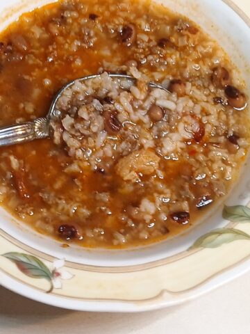 How to make spicy Hoppin' John Soup