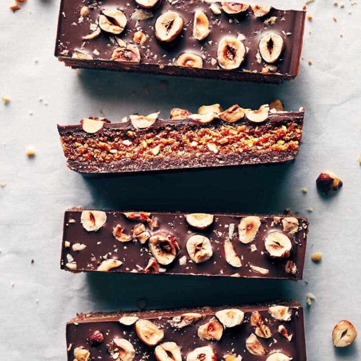 chocolate praline bars