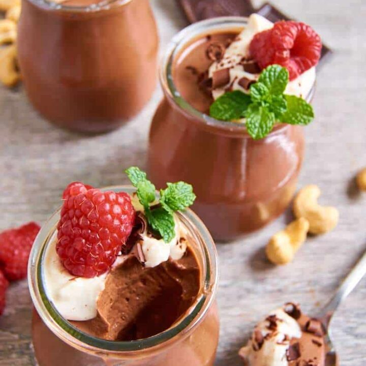 protein cashew mousse