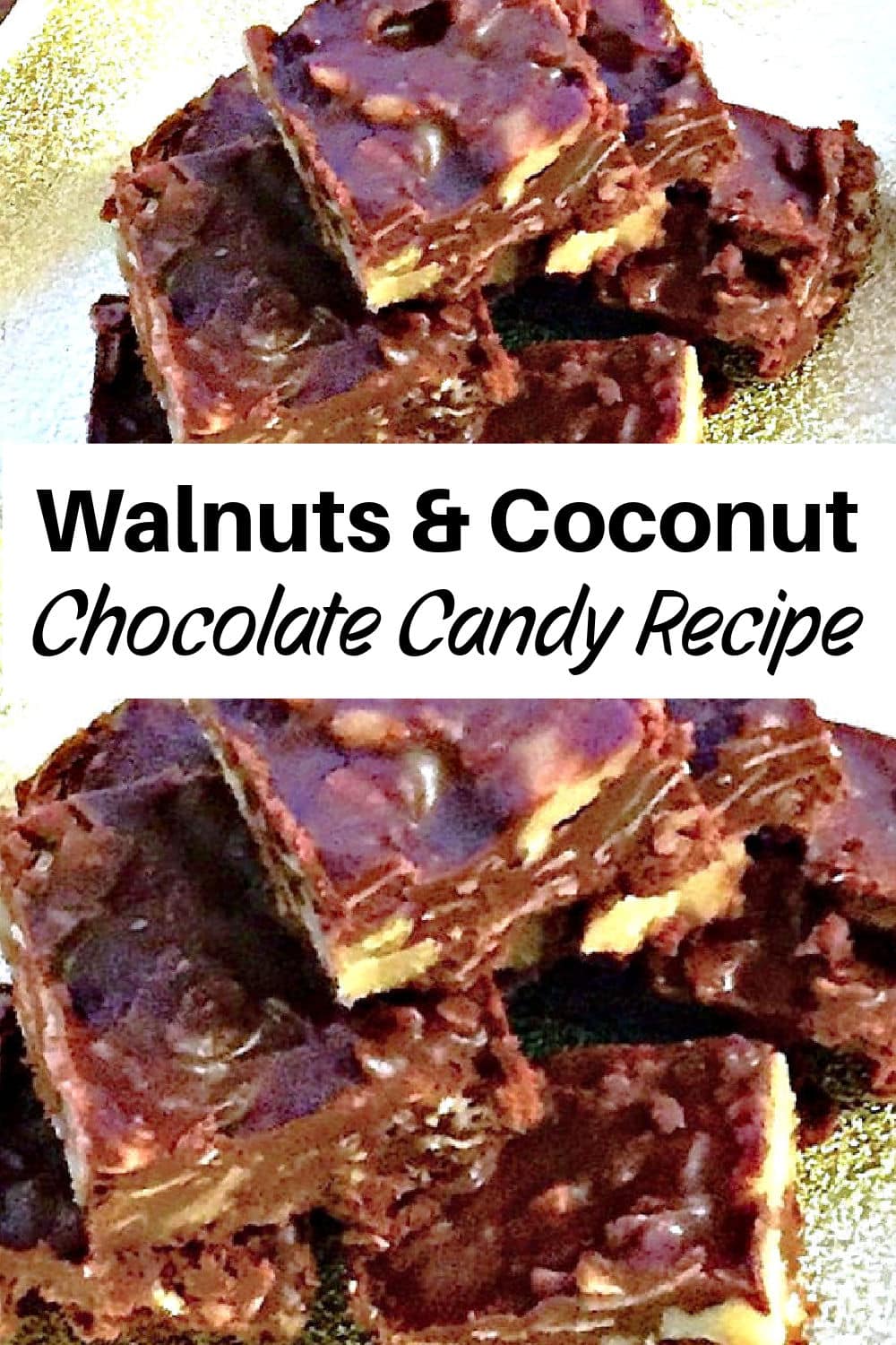 chocolate fudge recipe with walnuts and coconut