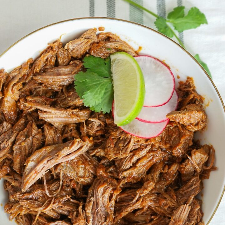 shredded beef in the instant pot