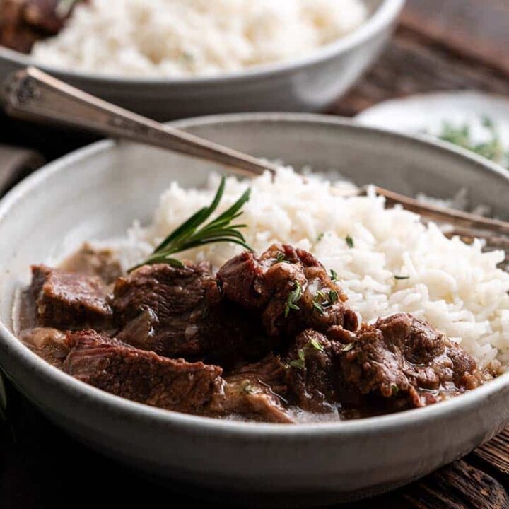 beef tips with gravy