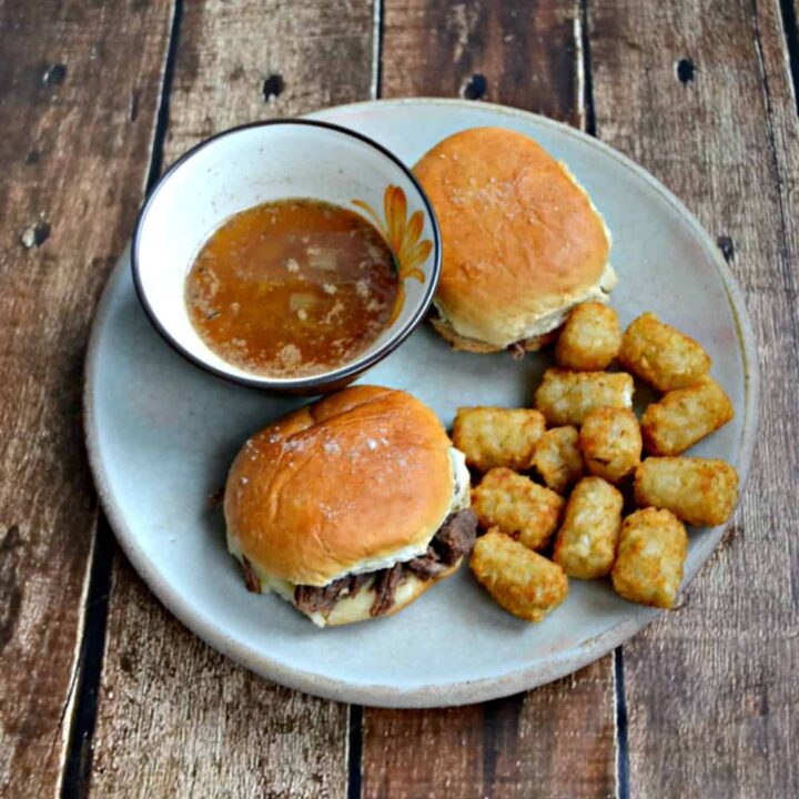 French dip beef sliders in instant pot