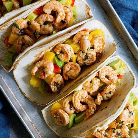 spicy shrimp tacos