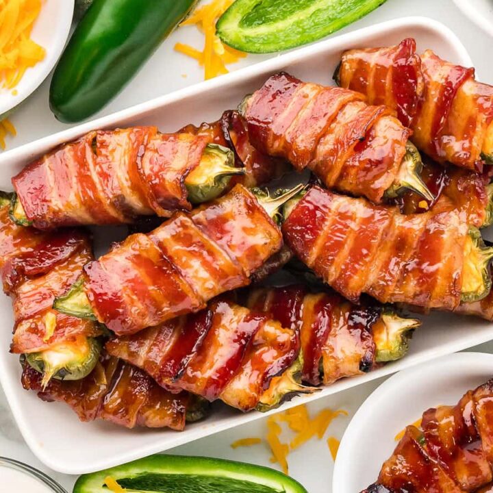 bacon wrapped jalapeno poppers