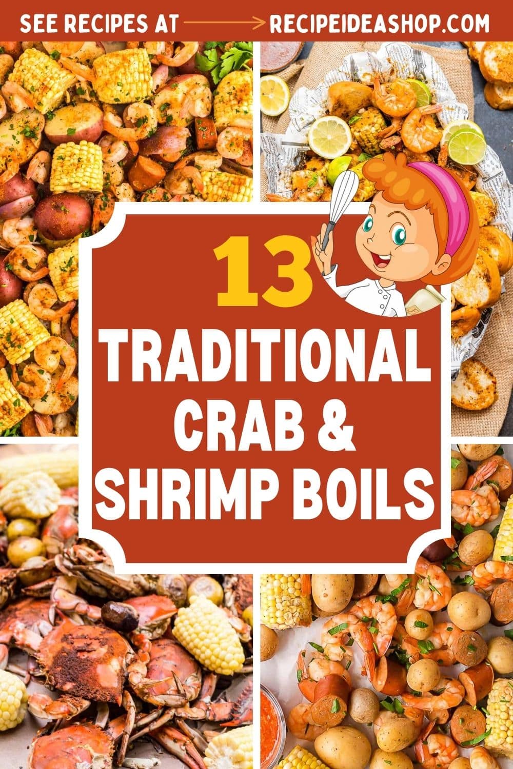 A seafood boil, which can include shrimp, crab, crawfish, or a combination of seafood makes a great party meal.
