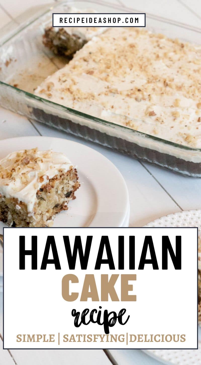 This Hawaiian cake is a tropical dream! Packed with juicy pineapple, shredded coconut, and crunchy walnuts, every bite is full of island-inspired flavor. Topped with rich cream cheese frosting, it's the perfect dessert for summer gatherings, luaus, or whenever you need a sweet escape. Easy to make and impossible to resist! 🍍🥥🍰 #HawaiianCake #TropicalDessert #PineappleCake #CreamCheeseFrosting #CoconutCake #SummerDessert #EasyCakeRecipe