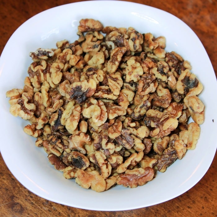 oven toasted or roasted walnuts