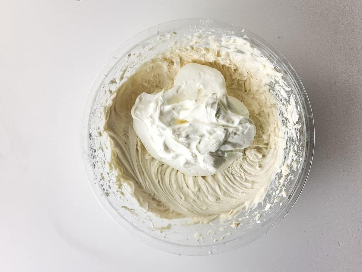 adding heavy cream to wet ingredients