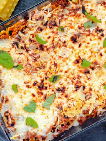 from scratch homemade lasagna