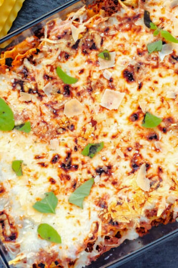 from scratch homemade lasagna