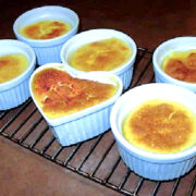how to make baked lemon custard in minature ramekins