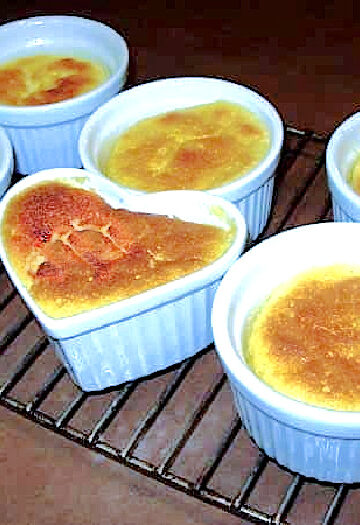 how to make baked lemon custard in minature ramekins