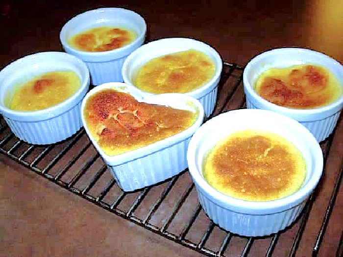 how to make baked lemon custard in minature ramekins