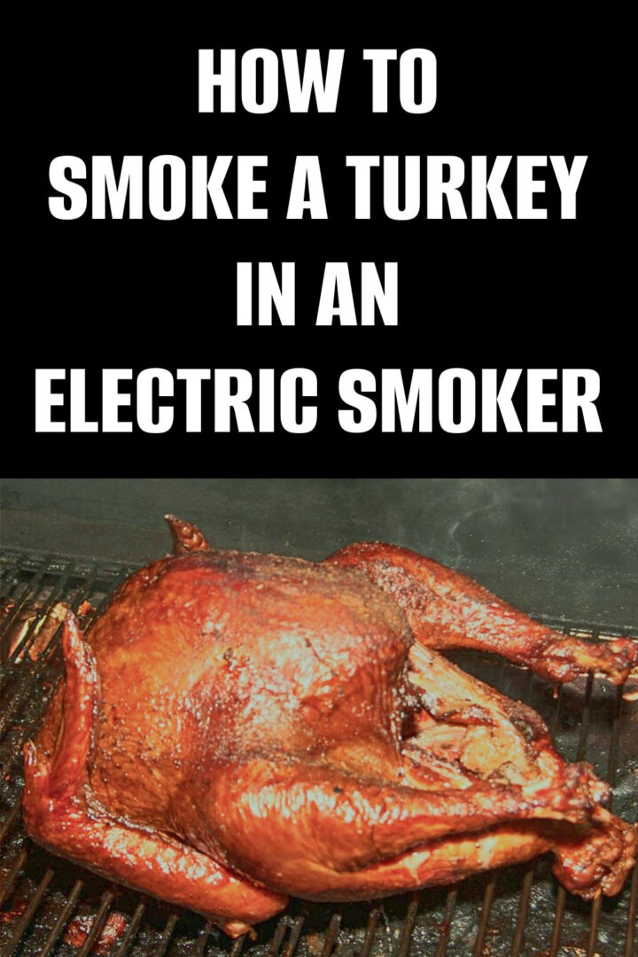 smoke a turkey for the holidays in an electric smoker