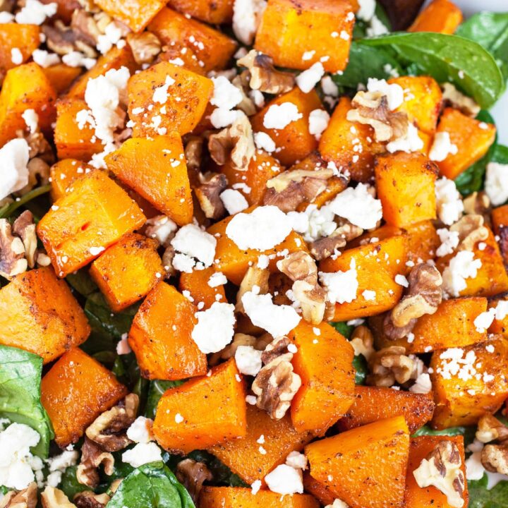 Image for Butternut Squash Feta Salad Recipe