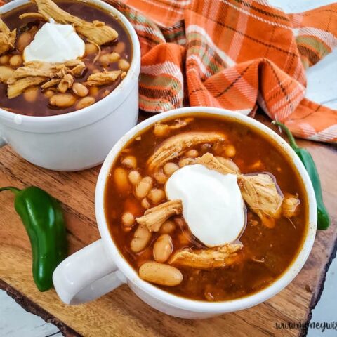 Image for Slow Cooker Chicken Chili with White Beans