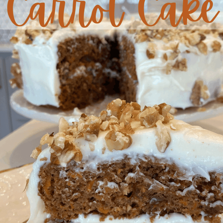 sourdough carrot cake