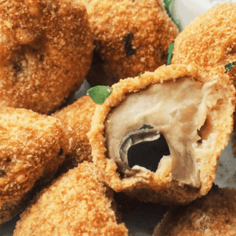 breaded mushrooms