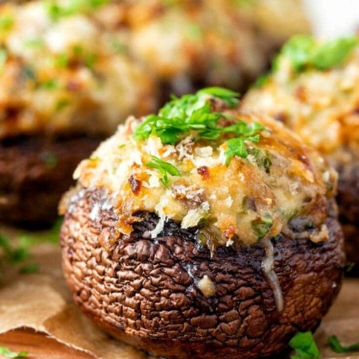 cream cheese stuffed mushrooms
