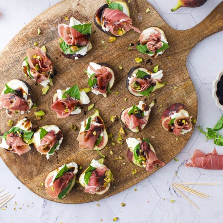 prosciutto cheese fig appetizers
