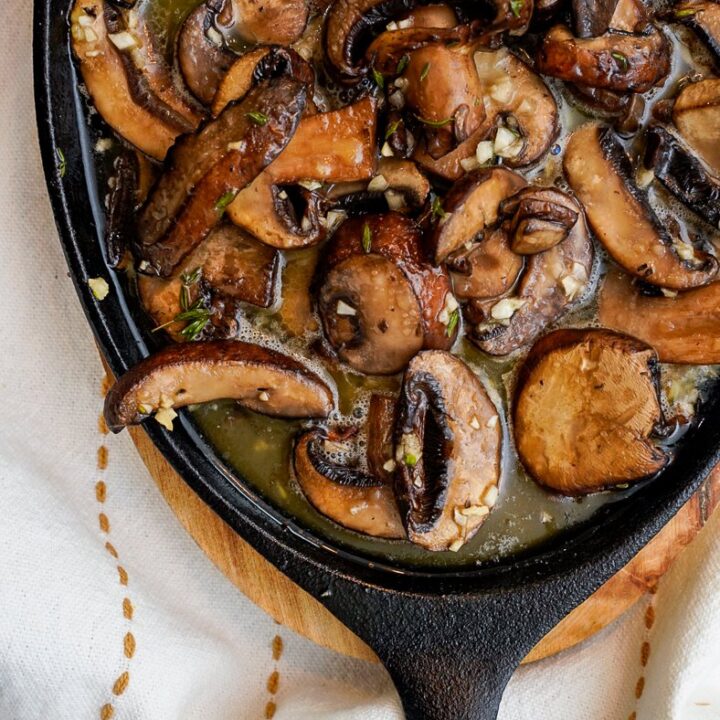 smoked mushrooms