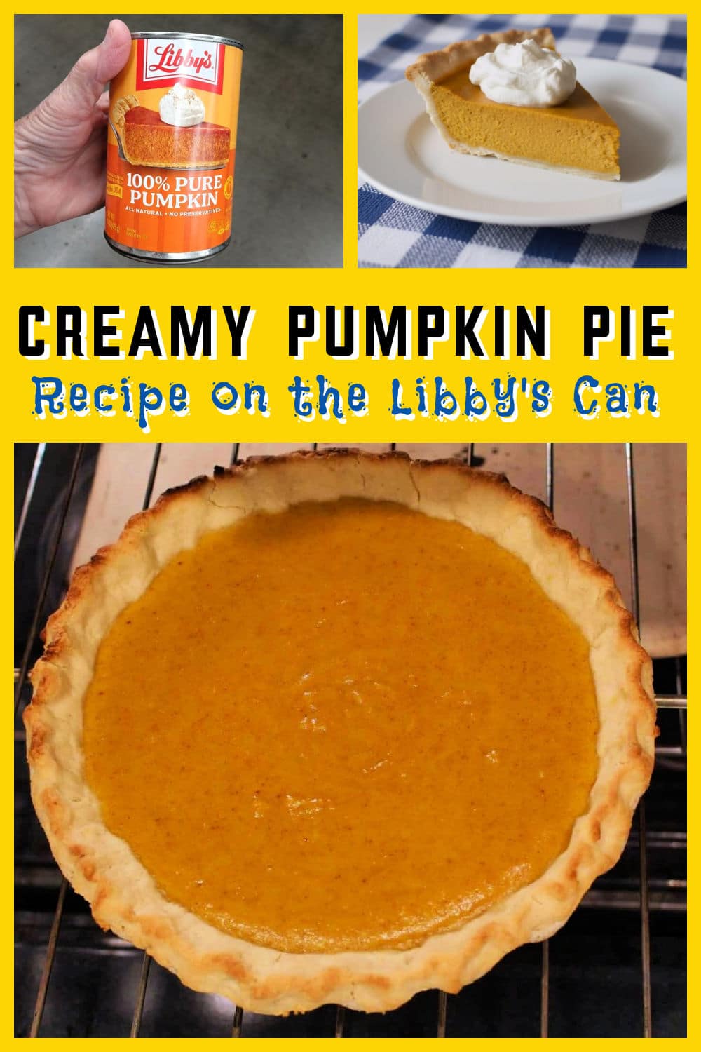 recipe for a good pumpkin pie